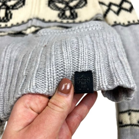 COPY - TNA *Aritzia* Lambswool Zip Up Knit Sweater (Small) - Picture 5 of 7